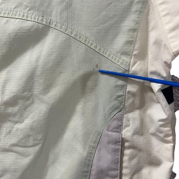 Columbia Jacket Women L Green Hooded Full Zip Lined Breathable Outdoor - Picture 8 of 13